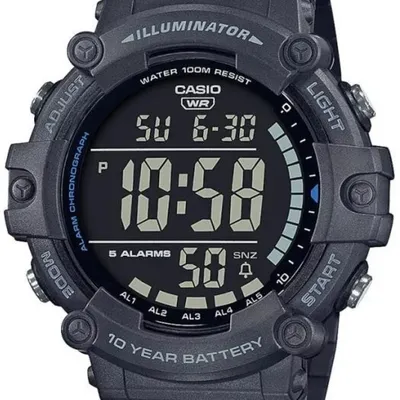 Zegarek męski Casio sport illuminator ae-1500wh-8b + box