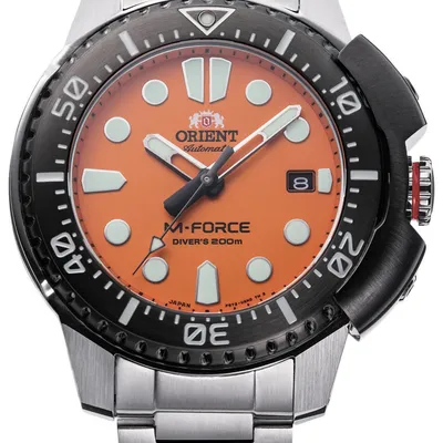 Zegarek męski Orient sport m-force automatic ra-ac0l08y00b + box