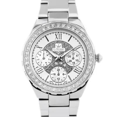 Zegarek G. Rossi - alore (zg646a) silver + box