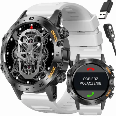 Smartwatch męski Gravity gt9-10 - wykonywanie połączeń, ciśnieniomierz (sg021j)