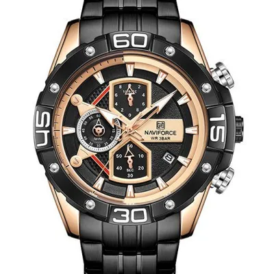 Zegarek męski Naviforce nf8018 - chronograf (zn122c) + box