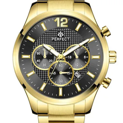 Zegarek męski Perfect ch01m - chronograf (zp355g) + box