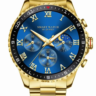 Smartwatch męski Gravity gt16-1 - wykonywanie połączeń, ciśnieniomierz (sg034a)