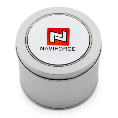 Prezentowe pudełko na zegarek - puszka naviforce 70mm
