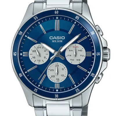 Zegarek męski Casio mtp-1374d-2a3 (zd063h) + box