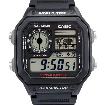 Zegarek męski Casio ae-1200wh-1avcf (zd146a) + box