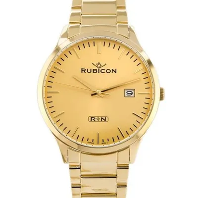 Zegarek męski Rubicon rndd60 (zr078d) - stalowy