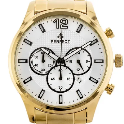 Zegarek męski Perfect ch01m - chronograf (zp355c) + box