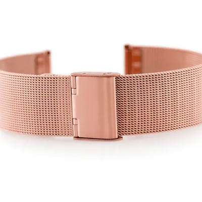 Bransoleta 301rg - siatka hq - rosegold - 22mm