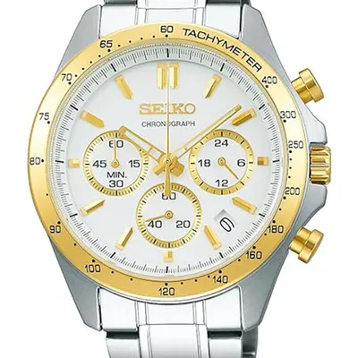 Zegarek męski Seiko chronograph casual quartz sbtr024 + box