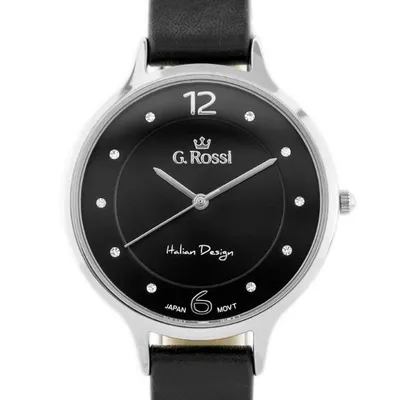Zegarek damski G. Rossi - 10411a-1a1 na pasku (zg714e) + box