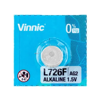 Bateria alkaliczna vinnic lr726/396/ag2