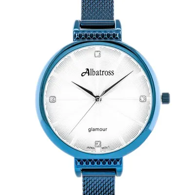 Zegarek damski Albatross abbc22 (za544e) blue / silver