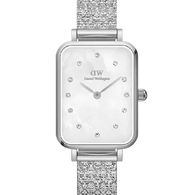 Zegarek damski Daniel Wellington quadro lumine pressed piano 20mm dw00100580 + box (zw519c)