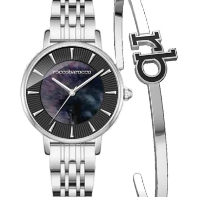 Zegarek damski RoccoBarocco boxset rb.4659l-05m(zo506e)