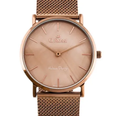 Zegarek G. Rossi - 8709b2 (zg775g) brown + box