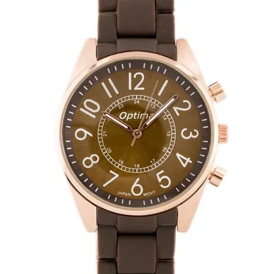 Zegarek damski optima - brownie (zx612b)
