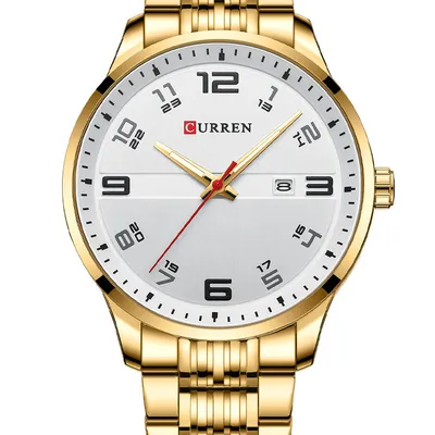Zegarek męski Curren 8411 (zc037c) + box
