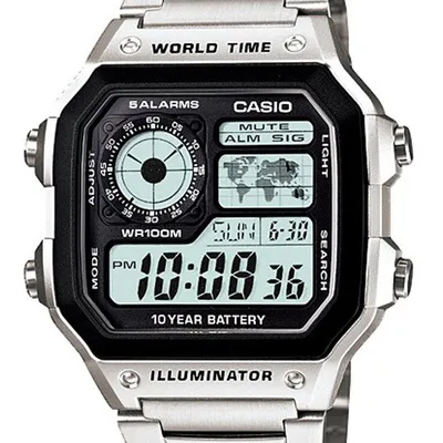 Zegarek męski Casio ae-1200whd-1a (zd159a) + box
