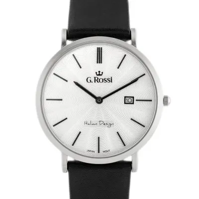 Zegarek męski G. Rossi - 10853a - slim (zg184a) + box