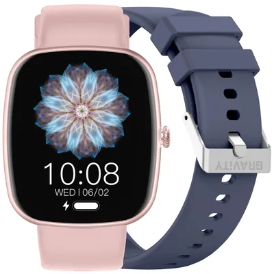 Smartwatch unisex Gravity gt18-3 - rozmowy bluetooth, dodatkowy pasek (sg036c)