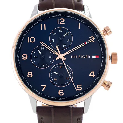 Zegarek męski Tommy Hilfiger leonard 1791987 (zf089b) + box
