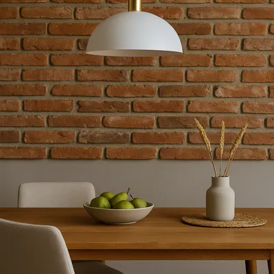 Nowoczesna lampa do korytarza, pokoju z patynowanym elementem