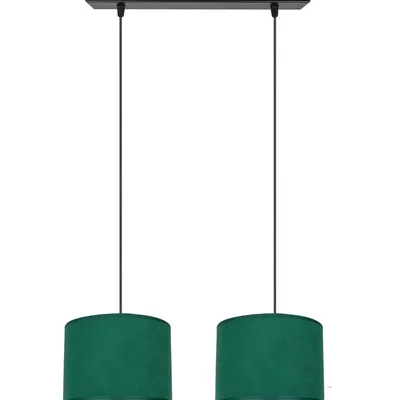 Lampa wisząca sufitowa żyrandol Mohito green na 2 żarówki