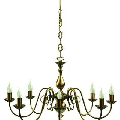 Lampa świecznikowa 8 plomienna Roma