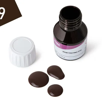 Penetrująca farba do butów ze skór naturalnych gładkich, licowych oraz sztucznych Leather Penetrating Dye 50ml sredni brąz
