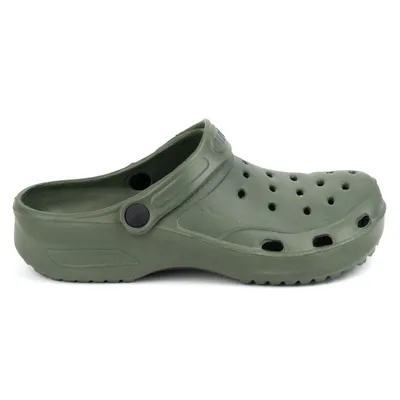 KLAPKI buty LEKKIE chodaki khaki zielone