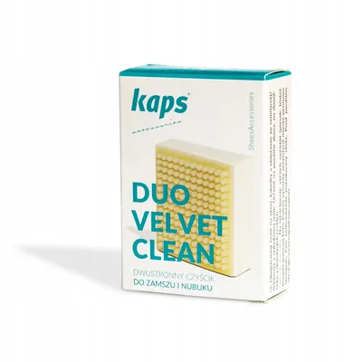 Uniwersalna gumka do czyszczenia butów z zamszu i nubuku Kaps Duo Velvet Clean