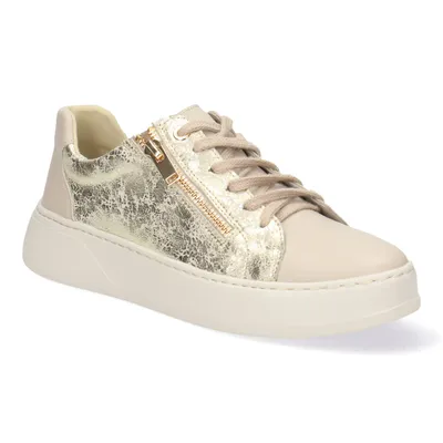 Skórzane Sneakersy Damskie Vanilia Pollonus 5-1736-004