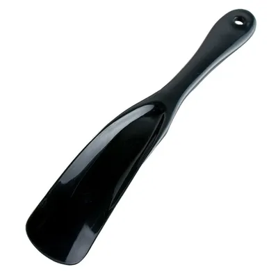 Mała Klasyczna plastikowa łyżka do butów krótka czarna