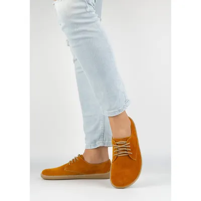BAREFOOT Damskie minimalistyczne sneakersy 1288POL żółte