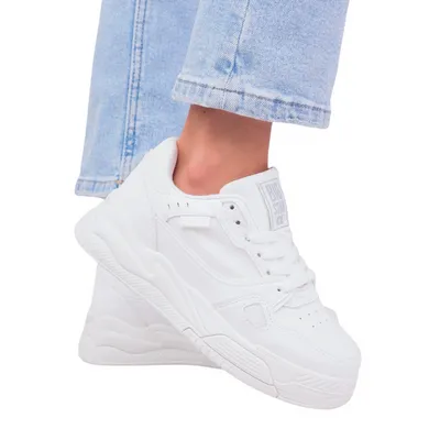 Sneakersy damskie półbuty Big Star NN274667 białe