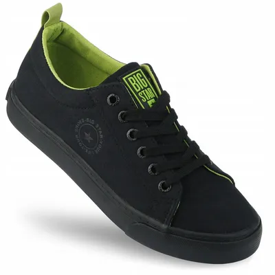 Trampki damskie półbuty Big Star LL274247 czarne