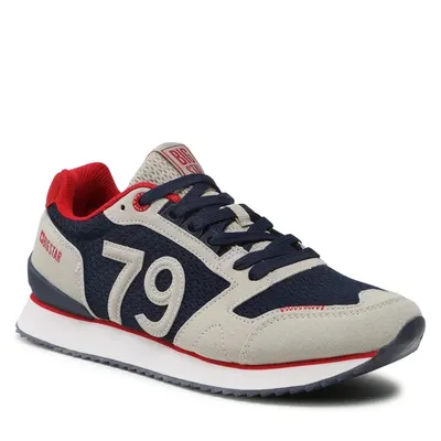 Buty męskie sportowe półbuty memory foam Big Star LL174256 beżowe