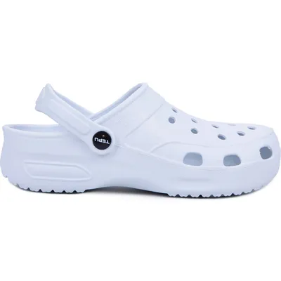 KLAPKI buty LEKKIE chodaki PIANKOWE białe