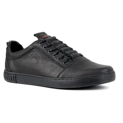 Buty męskie skórzane casual 2121/2 czarne