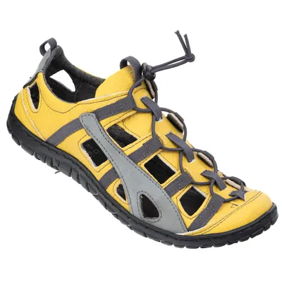 Buty męskie skórzane przewiewne rowerowe 262KZ zółte