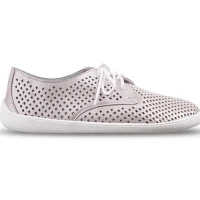 Skórzane buty BAREFOOT damskie Pollonus satyna róż 5-1288-005