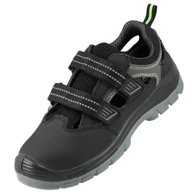 Buty robocze sandały na rzepy z metalowym podnoskiem URGENT 352/S1