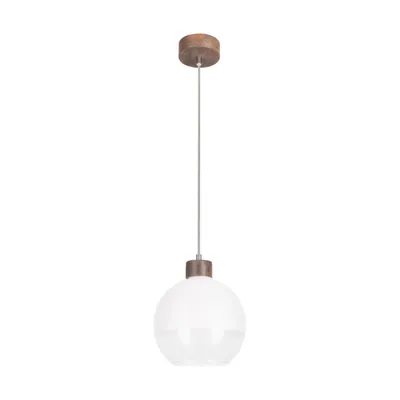 Linea lampa wisząca 1xe27 max.60w orzech/transparentny/szroniony 1860176