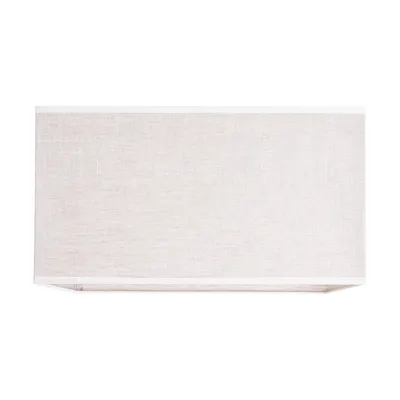 Abażur prostopadłościan e27 h50 beżowy l350 w180 h200 a1585