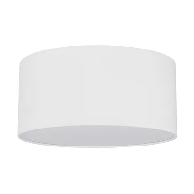 Lampa sufitowa josefina 2xe27 maks. 25w biały metal/biały klosz z tkaniny 4762812