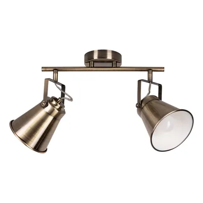 Lampa tekla listwa sufitowa 2 pkt patyna 2742211