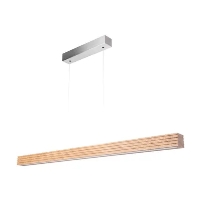 Riflet lampa wisząca 3xled 24v int. 47w dąb olejowany/nikiel mat (1200 mm) 1037418800000