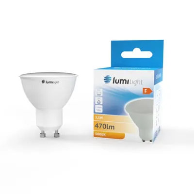 Żarówka energooszczędna led jdr gu10 5,5w ciepła 3000k