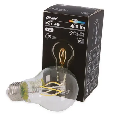 Żarówka filament led e27 4w neutralna 4000k